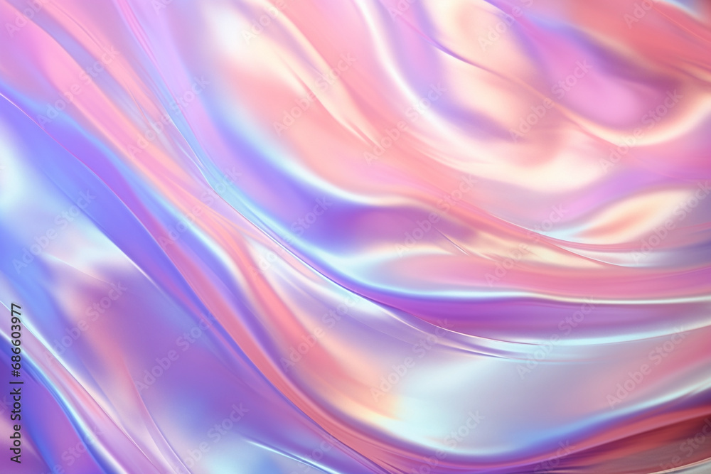 Holographic iridescent foil texture. Coral, salmon and lavender pastel and gradient colors. Modern and futuristic design, feeling of luxury and sophistication. Holographic iridescent foil texture. Coral, salmon and lavender pastel and gradient colors. Modern and futuristic design, feeling of luxury and sophistication.