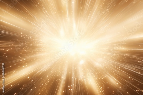 glowing abstract sun burst with digital lens flare