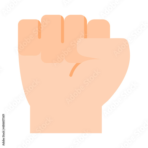 Protest Vector Flat Icon Design