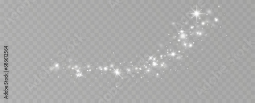 Glow light effect. Vector illustration. Christmas flash. dust. Glow light effect. Star burst with sparkles. 