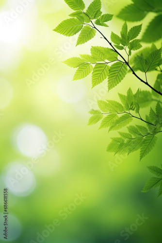 green garden on background © Tidarat