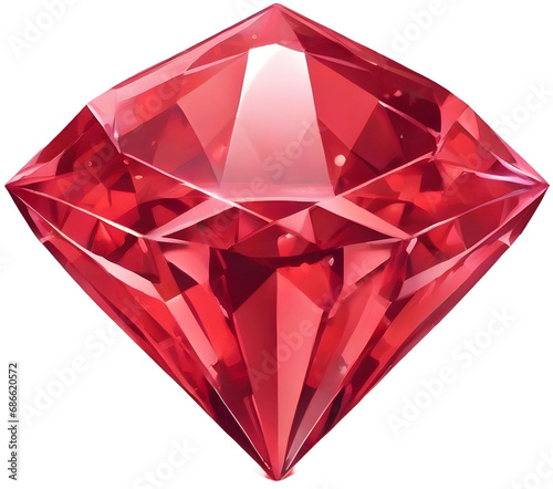 ruby gemstone jewelry image generative ai