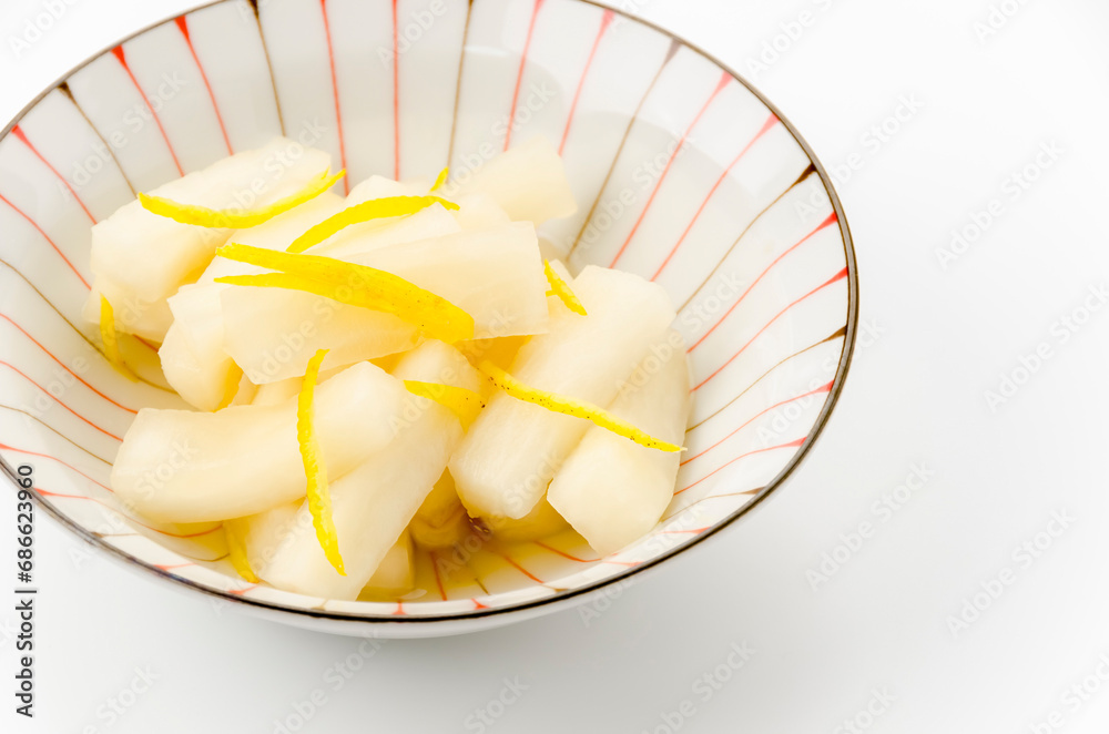 ゆず大根(大根と柚子の漬物)