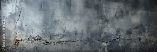 Aesthetic Black Plaster Stucco Panoramic Background , Banner Image For Website, Background, Desktop Wallpaper