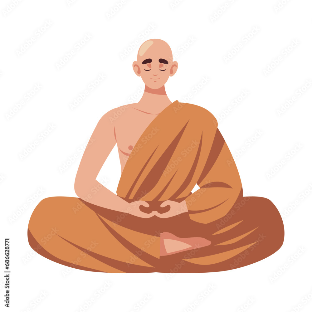 buddhist monk character