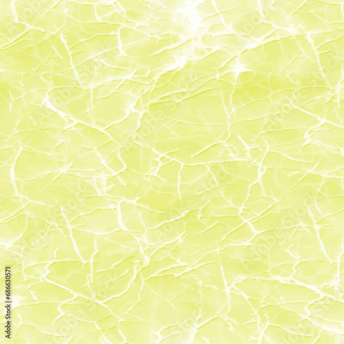 effect of crumpled yellow paper with scuffs and creases. imitation of granite  stone with chips and cracks. Vector for texture  textiles  backgrounds  banners and creative design