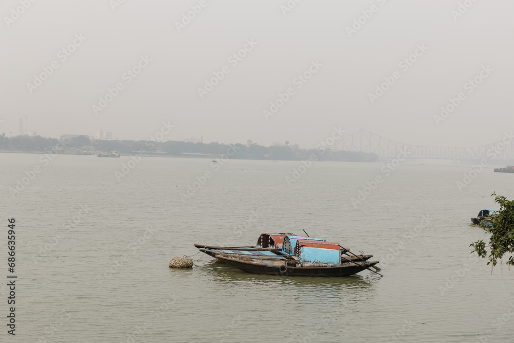 boats on the river