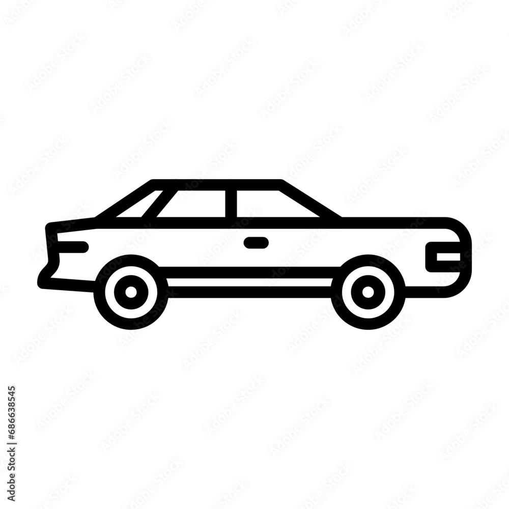 Obraz premium Car Icon