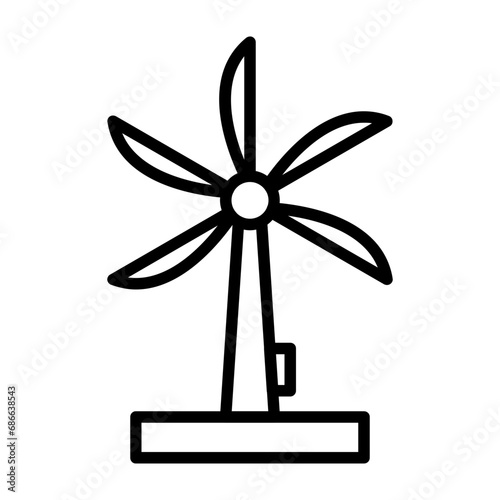 Wind energy Icon
