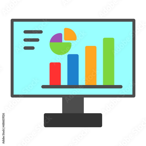 Online analytical Icon