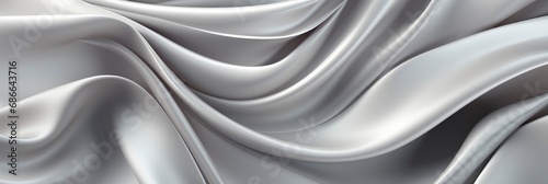 White Gray Satin Texture That Silver , Banner Image For Website, Background, Desktop Wallpaper