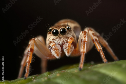 Spider on the ground