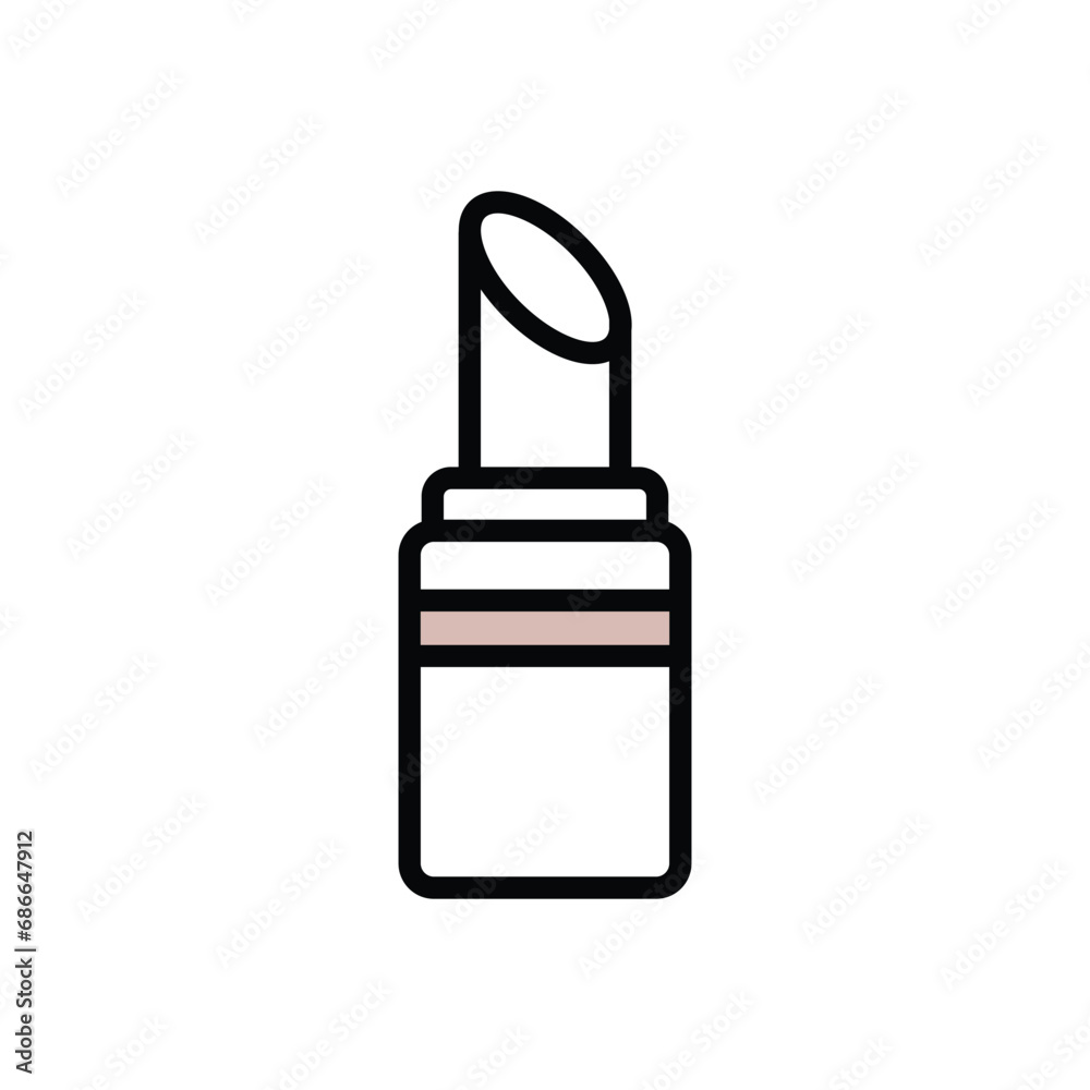 Lipstick Icon Vector Design Template Lipstick Icon Vector Design Template