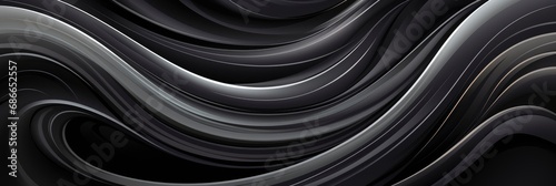 Modern Contemporary Acrylic Background Black White , Banner Image For Website, Background, Desktop Wallpaper