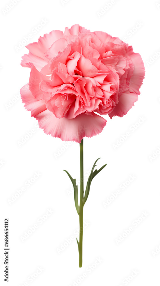 Carnation isolated on transparent background Carnation isolated on transparent background