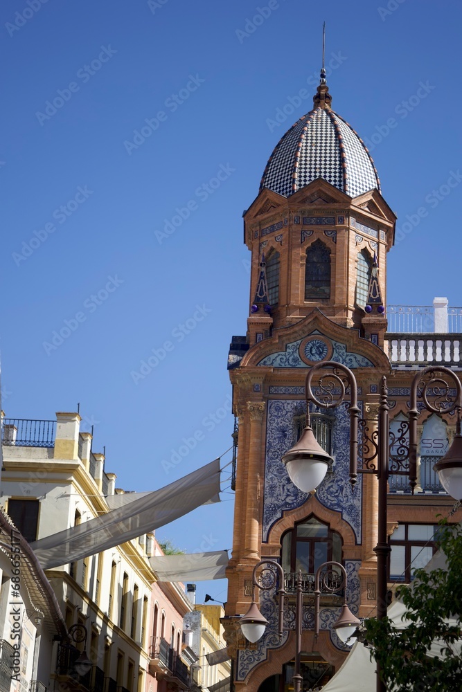 Obraz premium スペインの街中