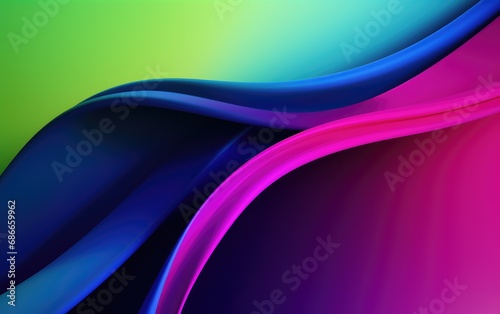 Modern trendy abstract design, 3d neon abstract background, So beautiful, AI