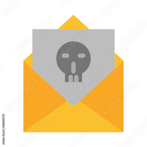 Blackmail Vector Flat Icon Design