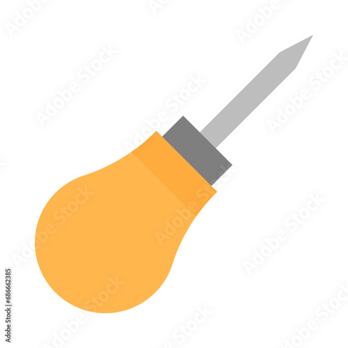 Awl Vector Flat Icon Design