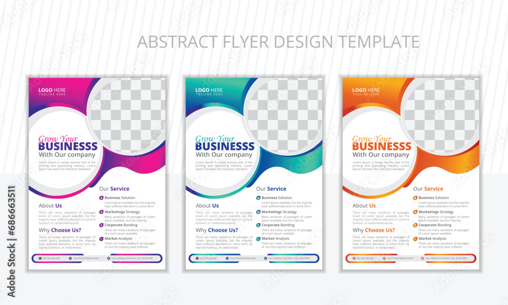 Creative Business Flyer Design template Creative Business Flyer Design template