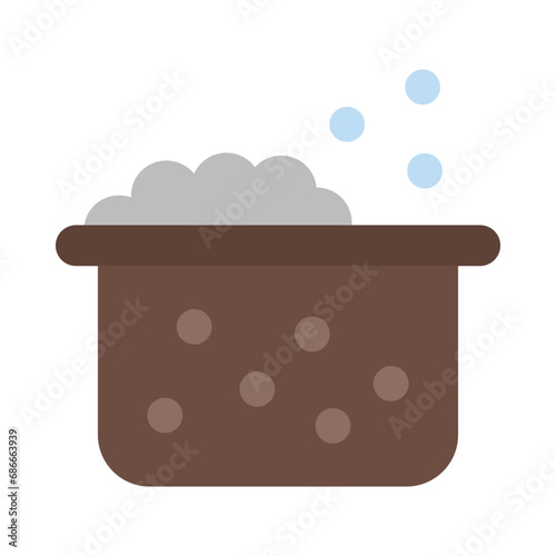Jacuzzi Vector Flat Icon Design