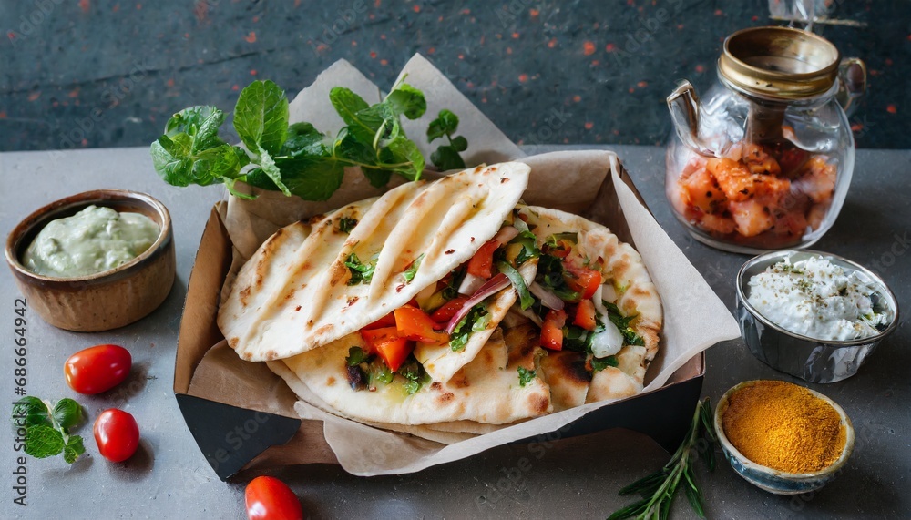 Healthy Middle Eastern Pita: A Nutritious Takeaway Side Dish