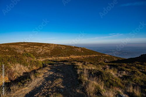 São Pedro do Sul, Viseu, Paisagem da Serra da Arada, Portugal.