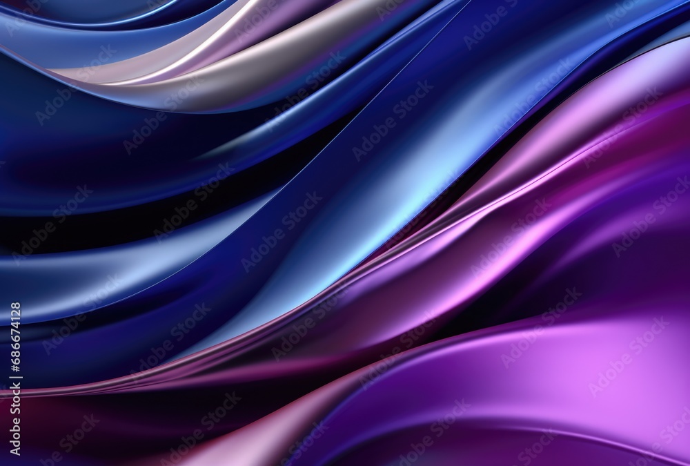 Abstract background with iridescent waves. Modern minimalistic wallpaper for screensavers, advertising, presentations. Multicoloured bright colourful pattern. Metallic silk and cloth material. Abstract background with iridescent waves. Modern minimalistic wallpaper for screensavers, advertising, presentations. Multicoloured bright colourful pattern. Metallic silk and cloth material.