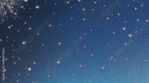 Obraz na płótnie Gold sparkling stars background