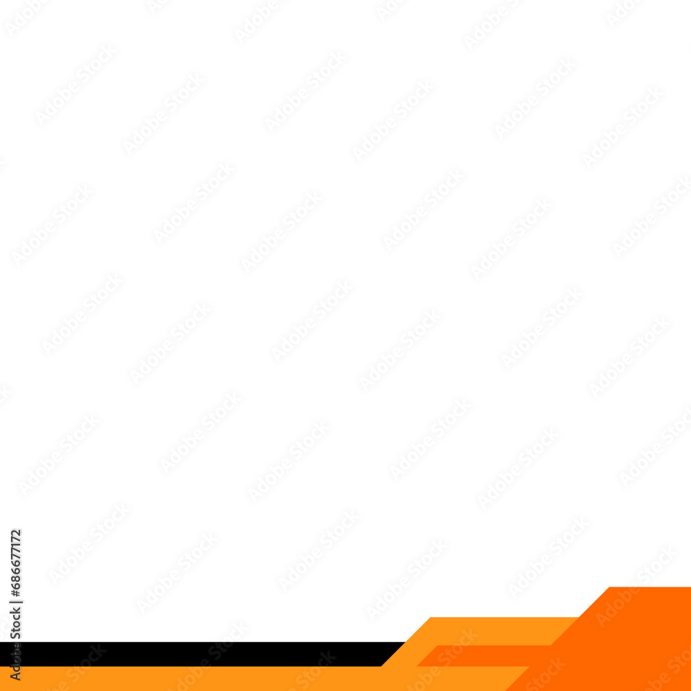 Flat Geometric Footer Flat Geometric Footer