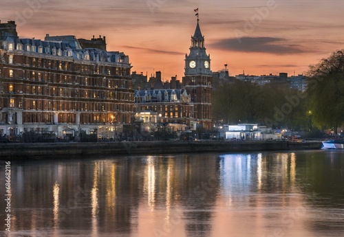 City of Dreams: Chelsea Embankment at the Break of Day
