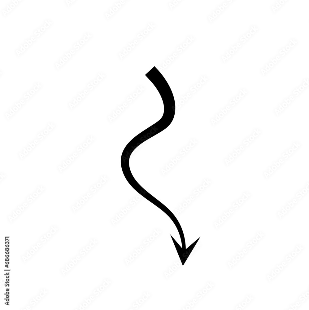 Silhouette Devil Tail Silhouette Devil Tail