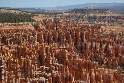 Detailed image of Bryce Canyon's countless bizarre rock formations