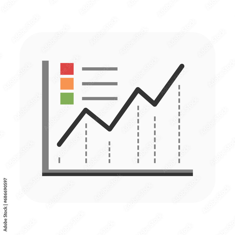 business graph icon business graph icon
