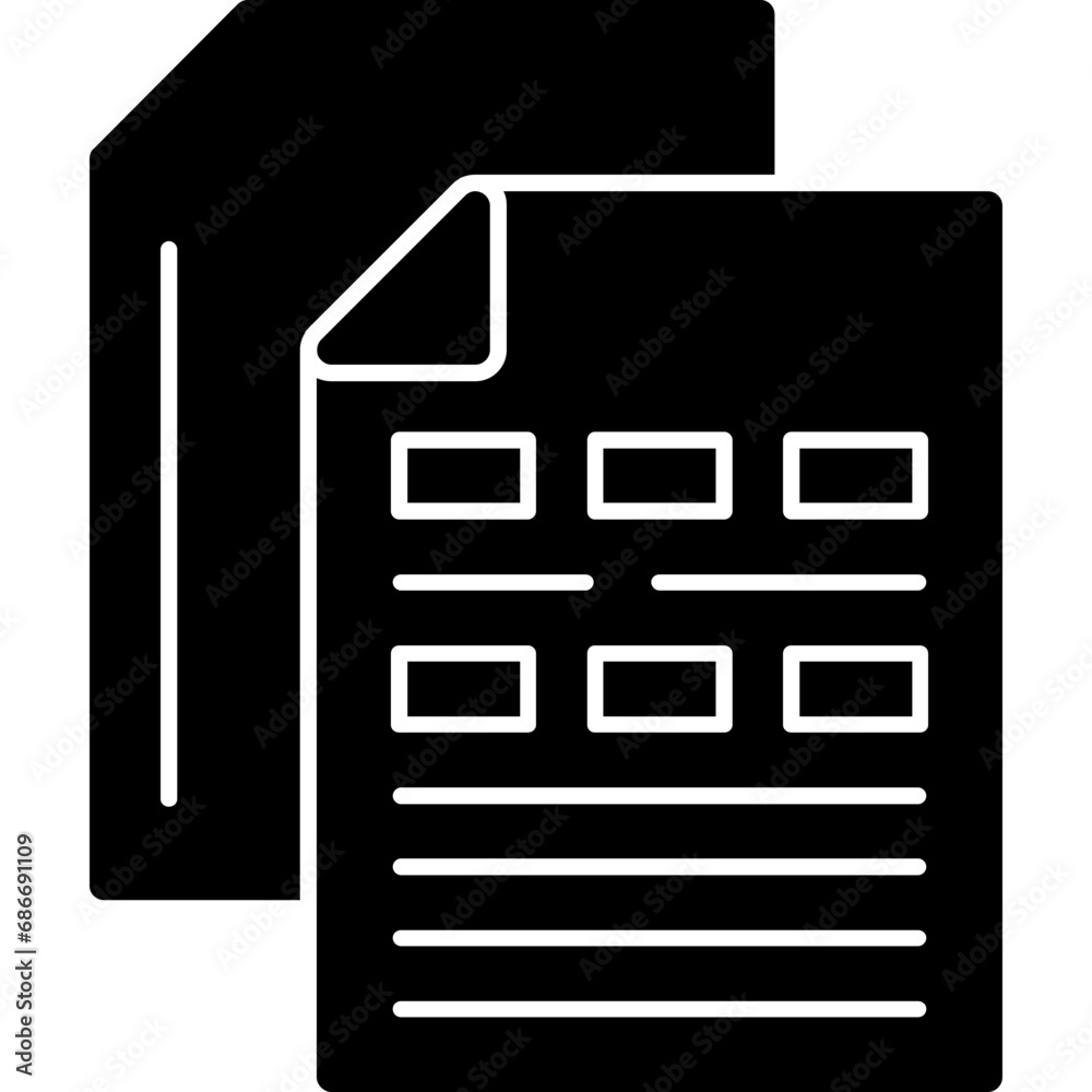 Distributed ledger Icon Distributed ledger Icon