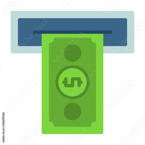 Cash withdrawal Icon