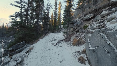 Slalok Mountains, British Columbia, Canada.  photo