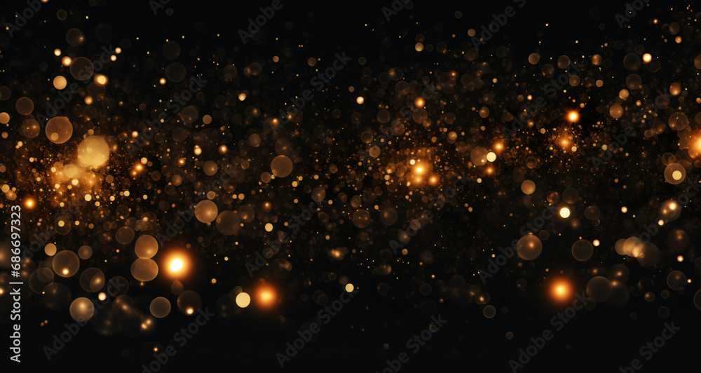 black and gold background with glitter bokeh effect, blue and gold, luxury, party, celebration, christmas, new year, birthday black and gold background with glitter bokeh effect, blue and gold, luxury, party, celebration, christmas, new year, birthday