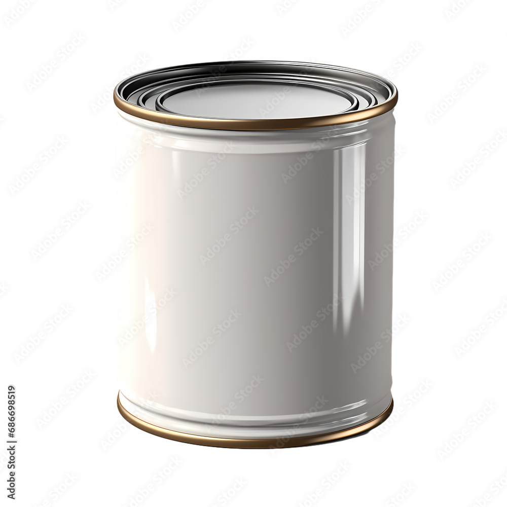 Paint cans isolated on transparent background Paint cans isolated on transparent background