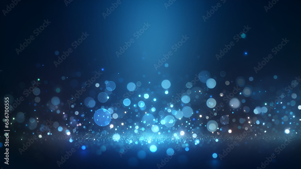 blue glow on bokeh background blue glow on bokeh background
