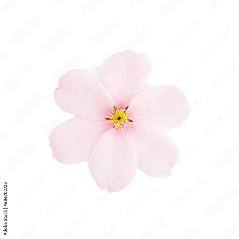 beautiful blossom flower isolated