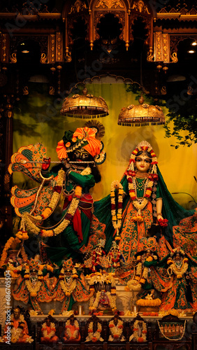 Obraz na plátne Radha Krishna
