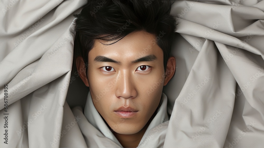 Lovely Asian Boy Just Woke Morning, Background HD For Designer Lovely Asian Boy Just Woke Morning, Background HD For Designer