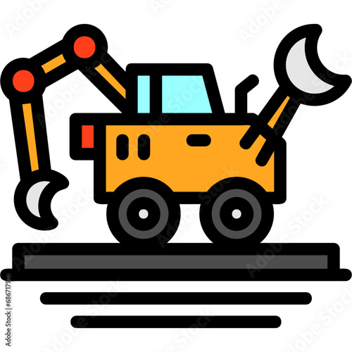 Backhoe Icon