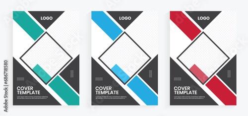 Corporate industry brochure a4 cover layout, vector a4 brochure, flyer, handbook, booklet, leaflet cover design template, annual report business concept company profile handout page design
