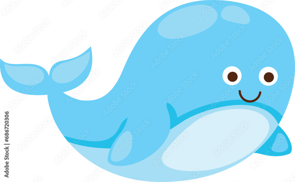 illustration of whale white on background vector illustration of whale white on background vector