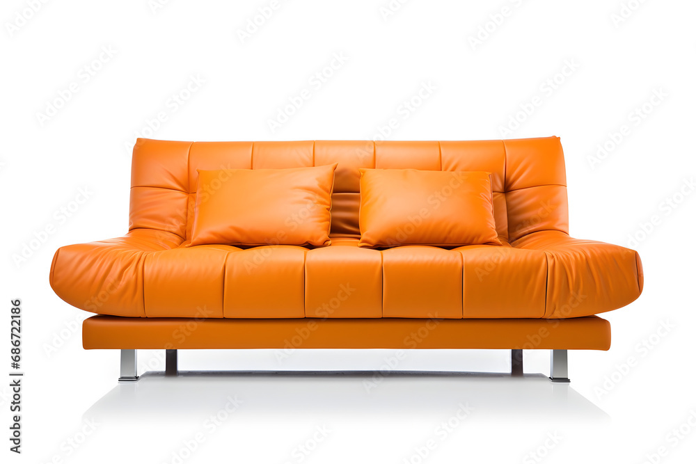 Sofa isolated on white background. Furniture design. Sofa isolated on white background. Furniture design.