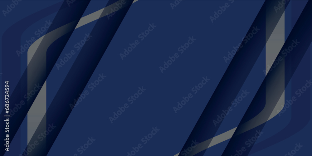 Abstract dark blue background with corporate concept.Vector illustration for modern presentation background, brochure design - obrazy, fototapety, plakaty 