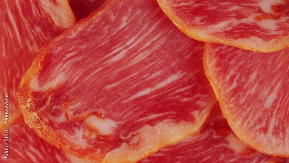 Mix of spanish pork sausages, Cutting board of appetizing catalonian snack - fuet, jamon, chorizo, olives, supermarket tapas food in spain, traditional cuisine. Mix of spanish pork sausages, Cutting board of appetizing catalonian snack - fuet, jamon, chorizo, olives, supermarket tapas food in spain, traditional cuisine.