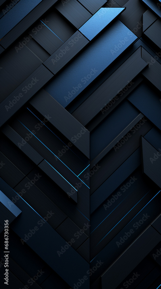 wallpaper for devices, black with Navy Blue accents, minimalist, creative created with Generative Ai wallpaper for devices, black with Navy Blue accents, minimalist, creative created with Generative Ai